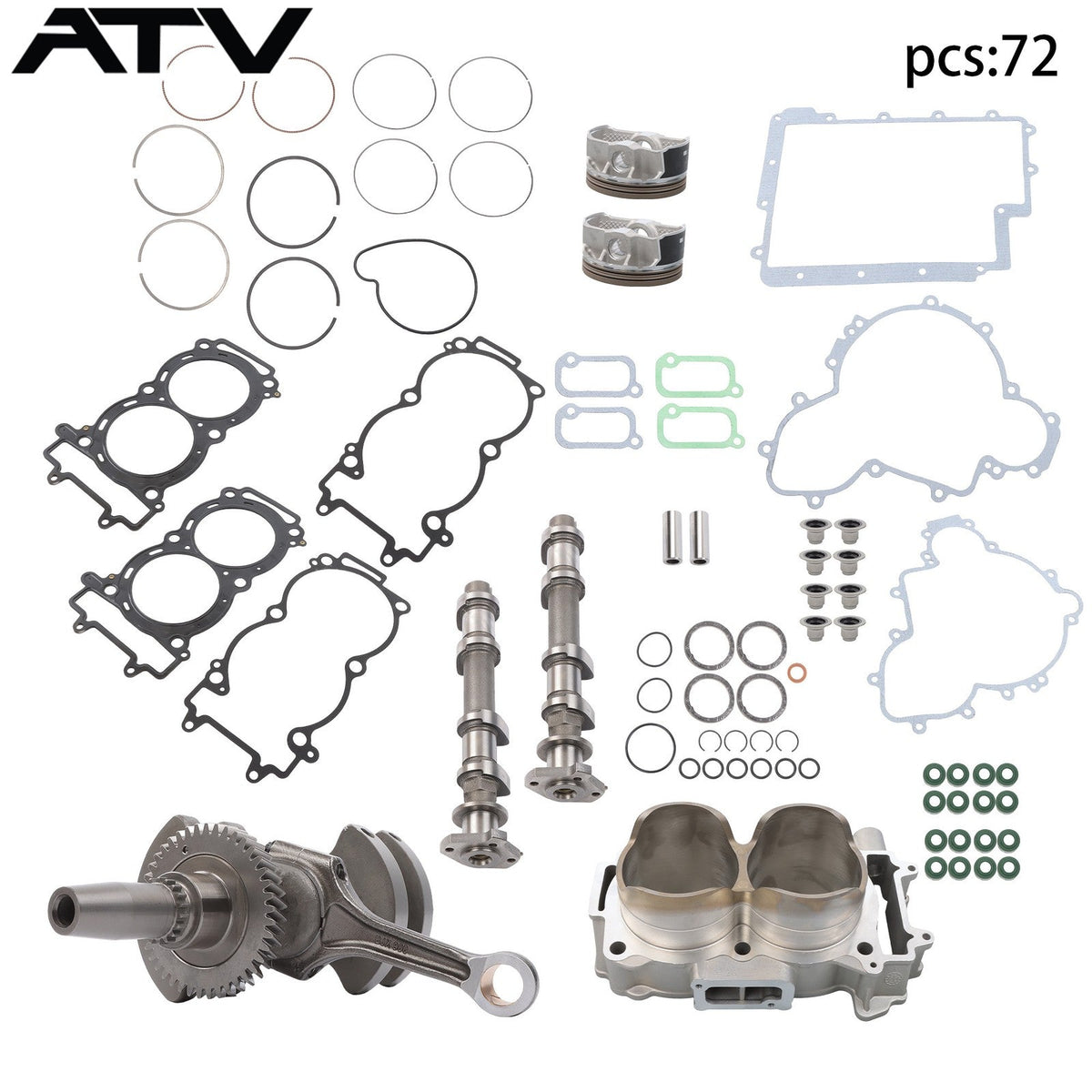 Crankshaft Camshaft Cylinder Kit 3022278 For Polaris RZR 900 XP 2013-2014 93mm