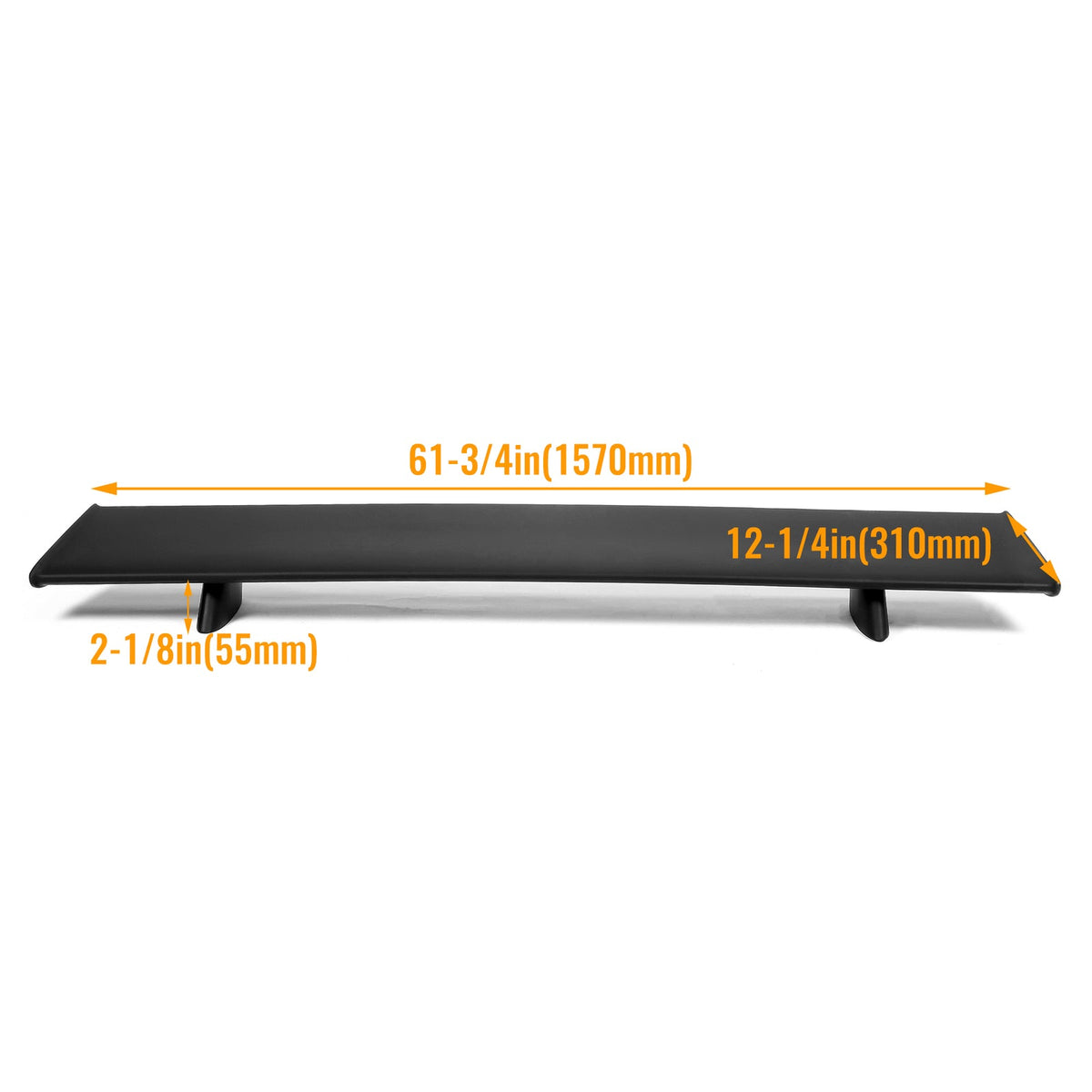 Rear Trunk Lid Spoiler Wing For 1970-1972 Pontiac GTO Factory Style
