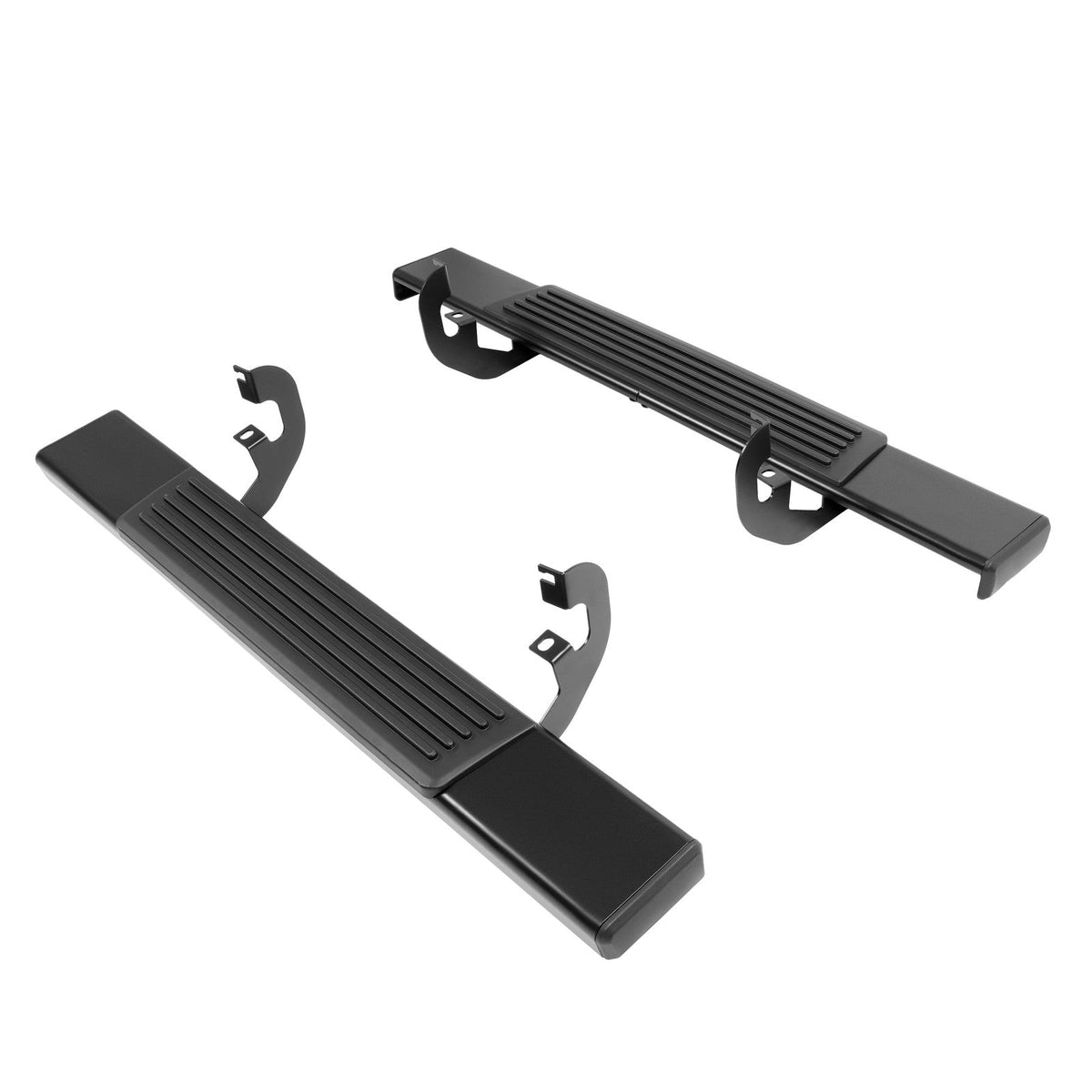 Side Step Bar Running Boards Black For 2019-2025 Silverado Sierra Regular Cab