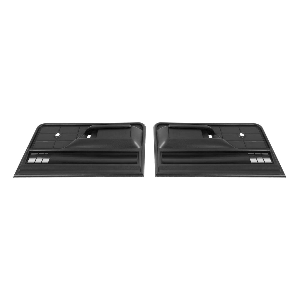 Pair Inner Door Panel Kit Black  For Ford F-Series Bronco Truck 1973-1979