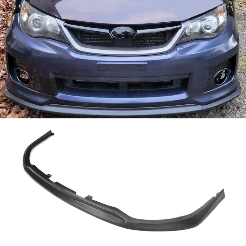 For 11-14 Subaru WRX STI CS1 Style Front Bumper Lip Spoiler Lower Splitter PP