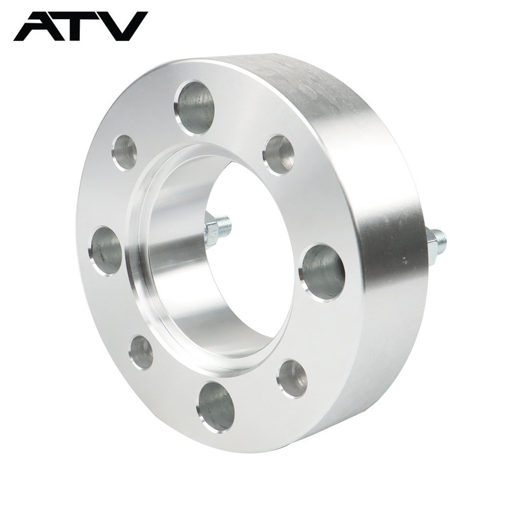 4Pcs 1.5" ATV 4/110 10x1.25 Studs Wheel Spacers Silver For Honda Suzuki Yamaha
