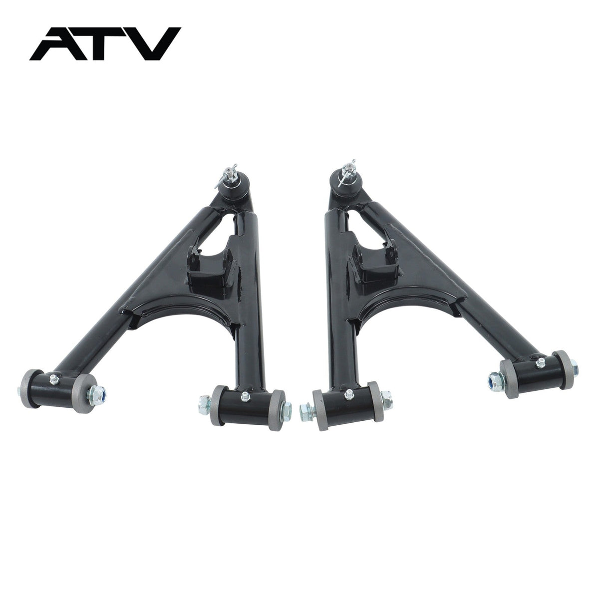 Front Lower Control A-Arms For Yamaha Banshee 350 YFZ350 1991-2006 Black Pair