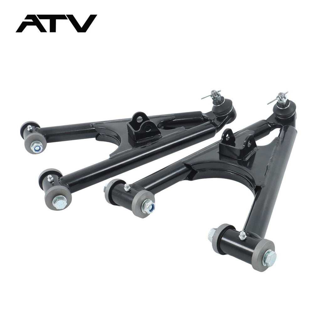 Front Lower Control A-Arms For Yamaha Banshee 350 YFZ350 1991-2006 Black Pair