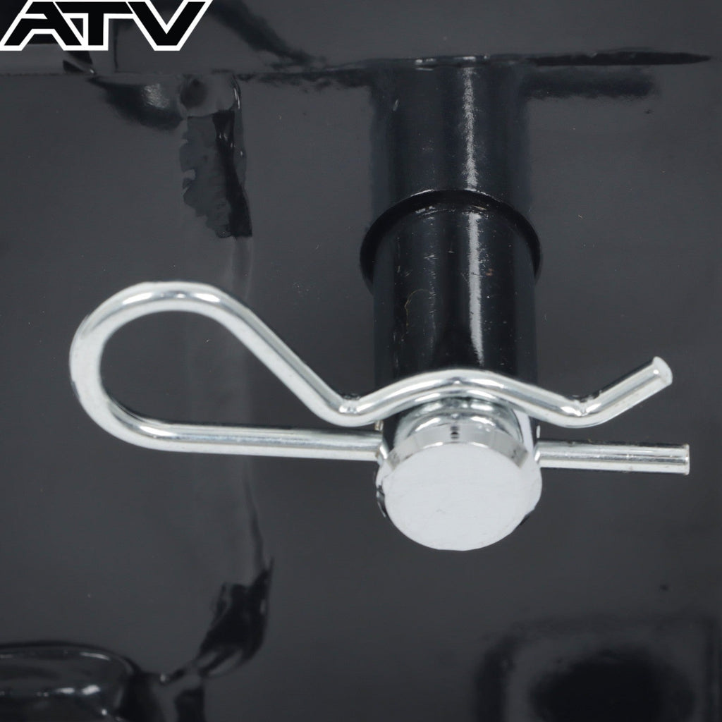 Black UTV 2'' Rear Receiver Tow Hitch For Polaris RZR PRO XP 4 years 2020+ Steel