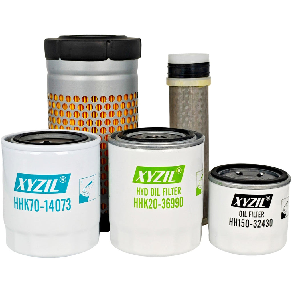 Maintenance Filter Kit 77700-02184 Fit Kubota RTV500 (S/N 19025) Utility Vehicle