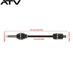 Rear Left/Right CV Axle Drive Shaft For Polaris Ranger 500 800 1332814 1332878