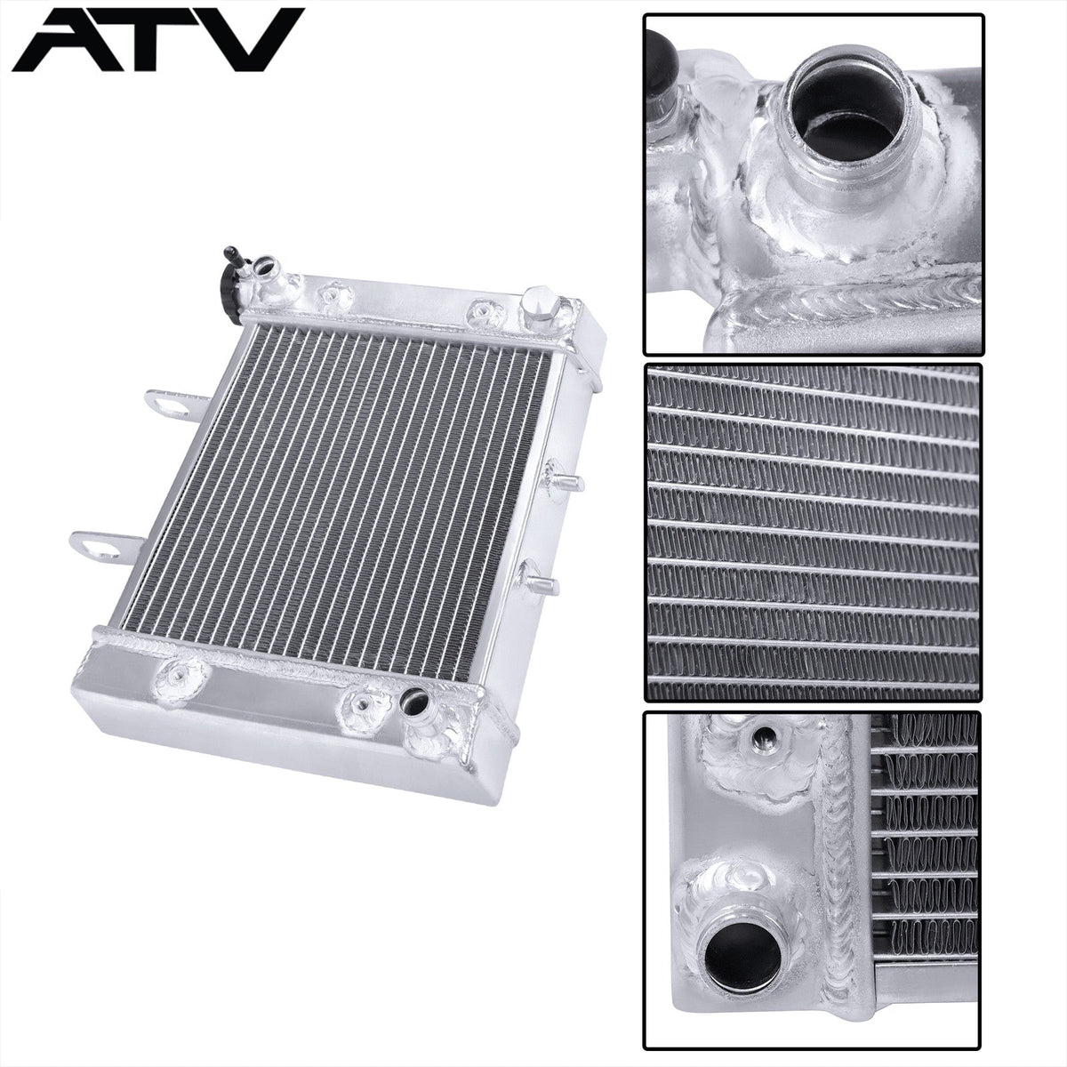 For CAN AM/CANAM For BOMBARDIER RALLY 175 & 200 3 ROW ALUMINUM RADIATOR ATV