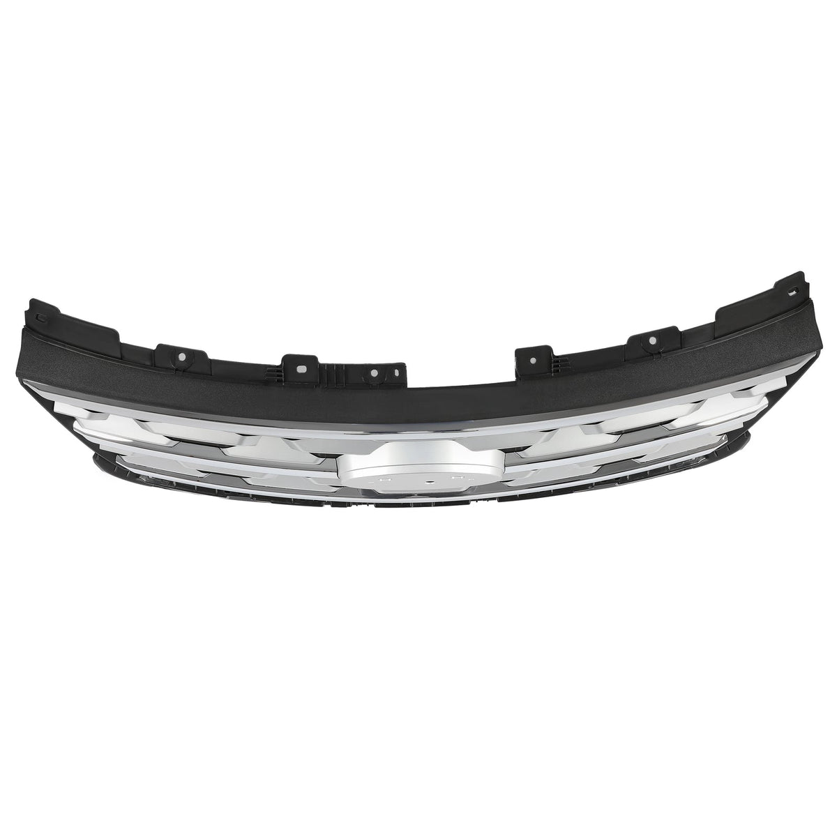 For Ford Explorer 2018 2019 Front Bumper Grill Upper Grille ABS Painted Chrome