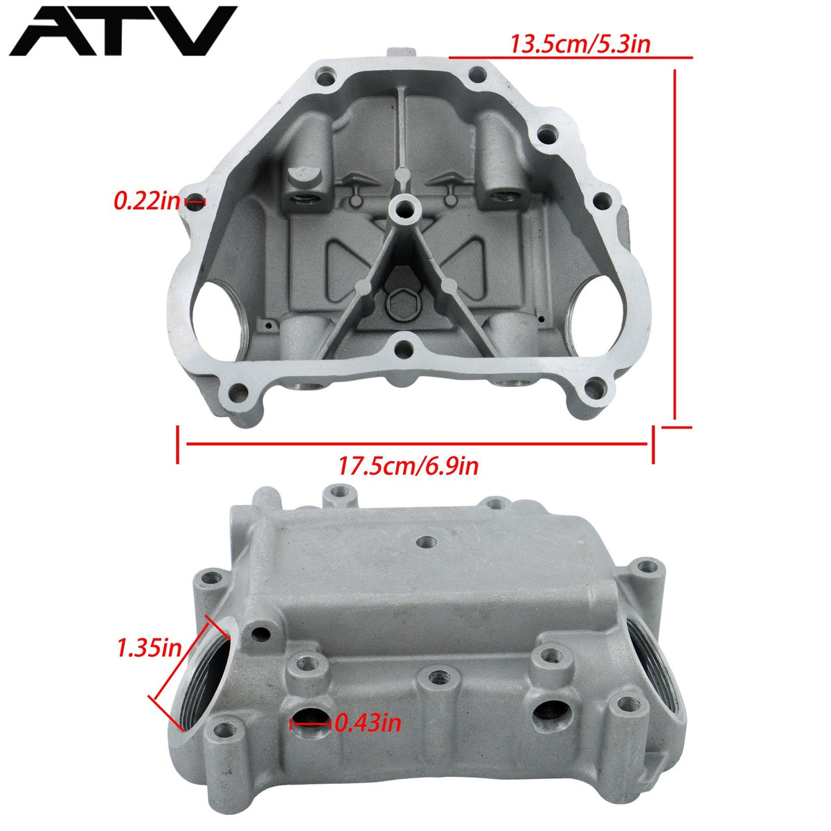 Cylinder Head Cover For Honda Rancher 420 500 Trx420 trx500 2007-2013 W/ Rocker