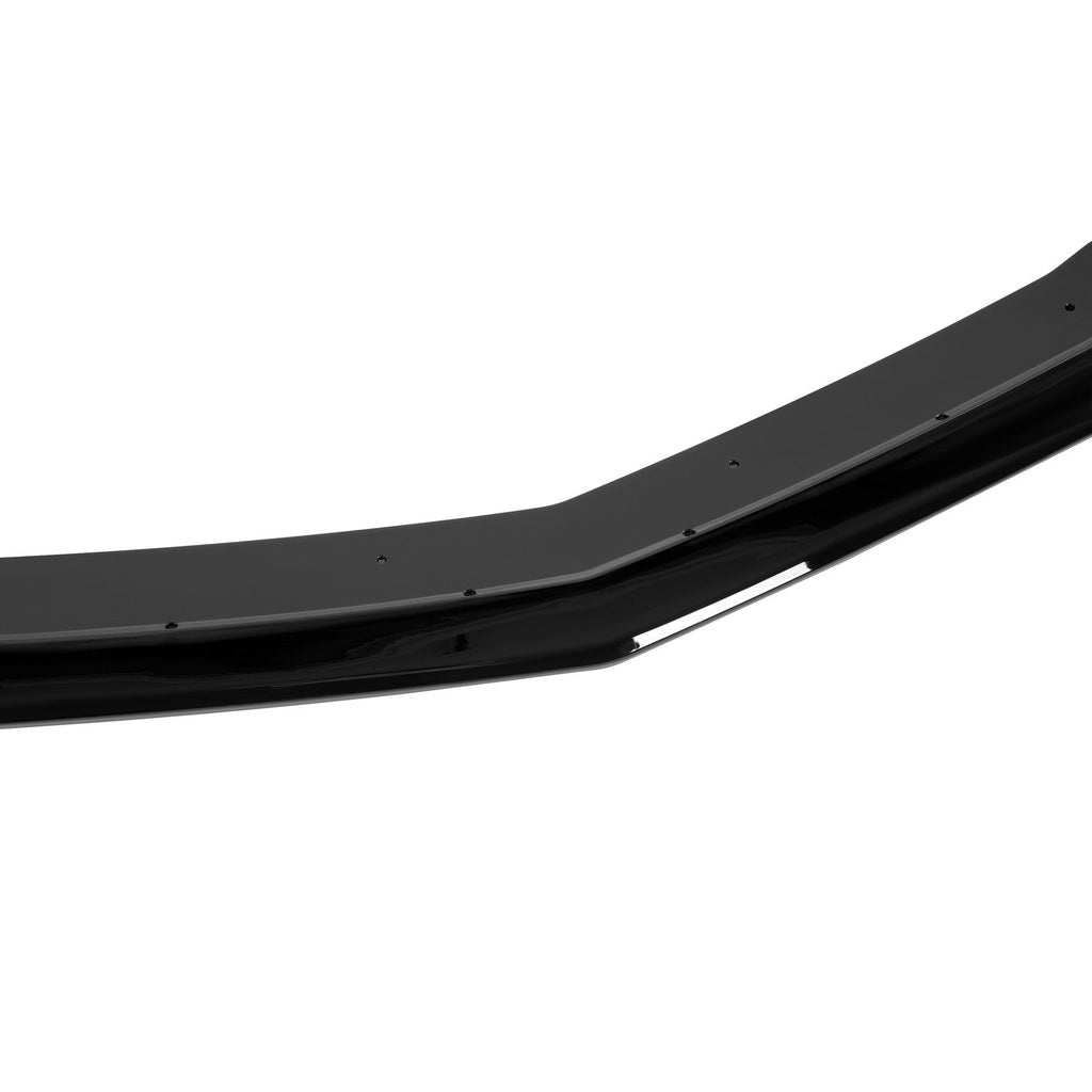 Fits 2016-2024 Chevy Camaro SS V8 Gloss Black Front Bumper Lip Low Spoiler