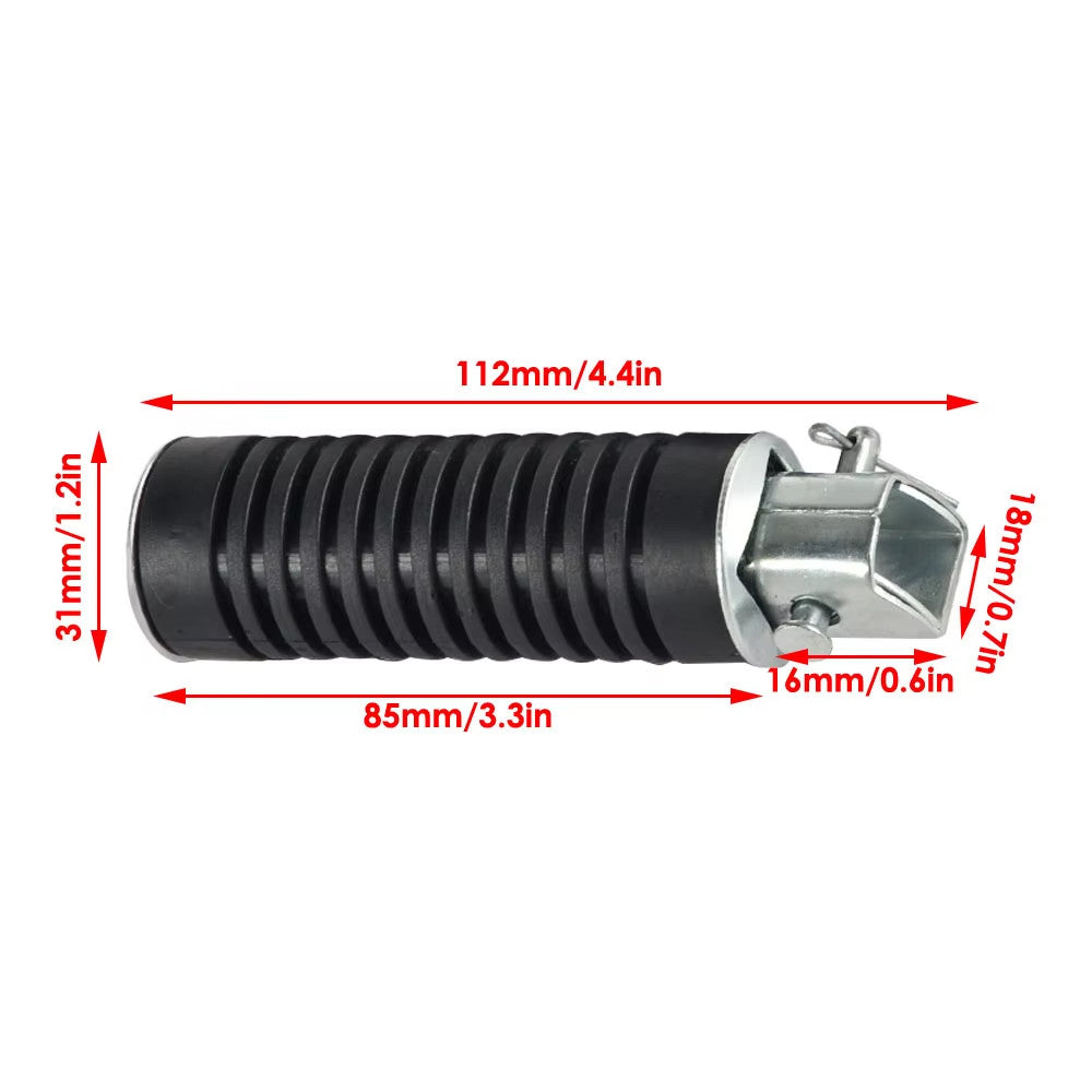 Rear Step Footrest Pillion For Honda CT90 Trail XL250 XL350 GL1000 Z50A CA72