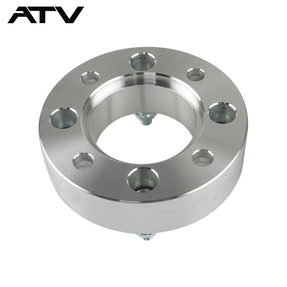 2× 1.5" Wheel Spacer 4x110 74mm M10x1.25 Silver For Suzuki 2002-2007 Eiger 400