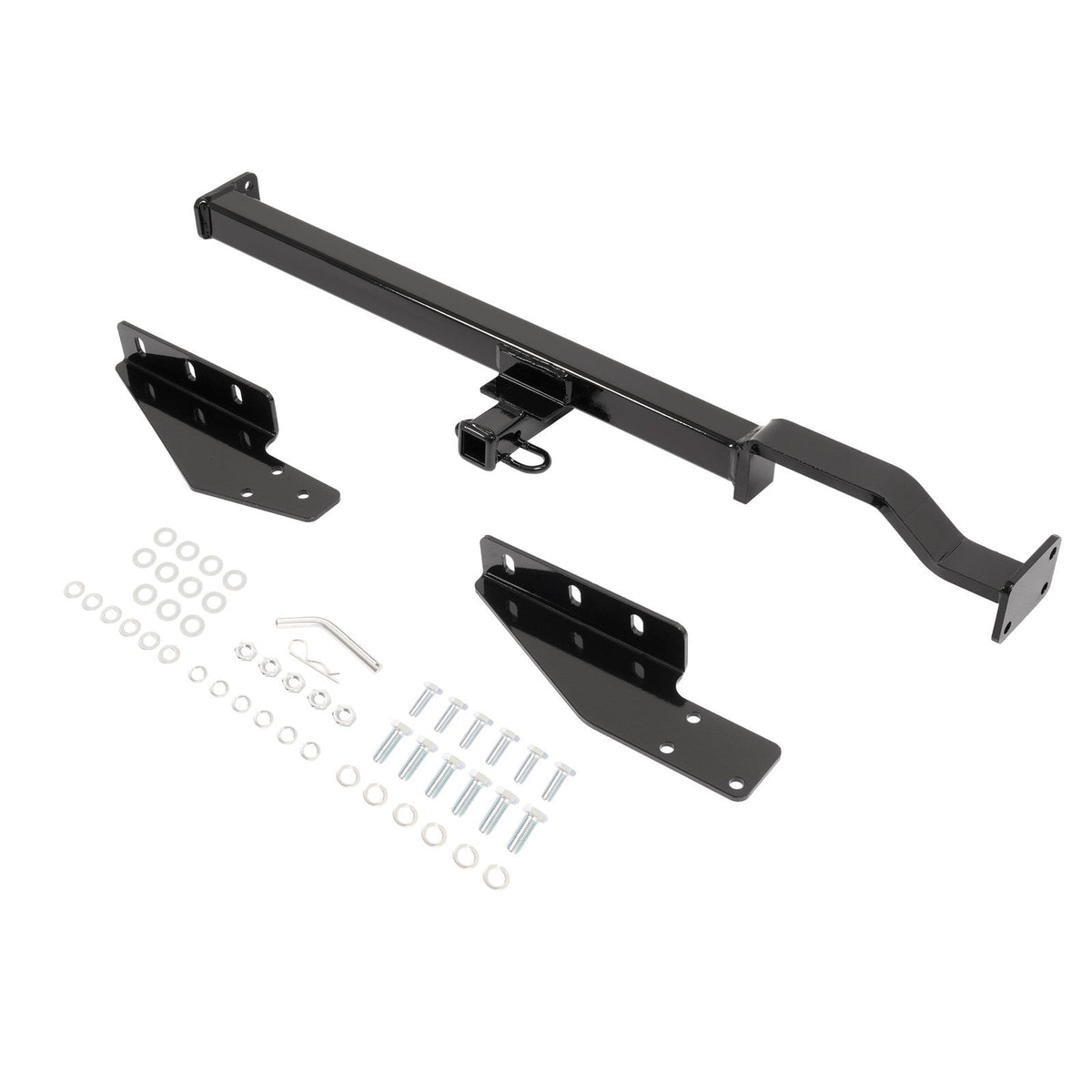 For Honda Accord 1994-1997 Black Steel Class 1 Trailer Hitch 1.25" Tow Receiver