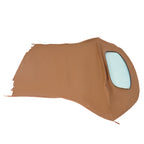 For Toyota Solara 2004-2009 Brown Convertible Soft Top & Heated Glass Window