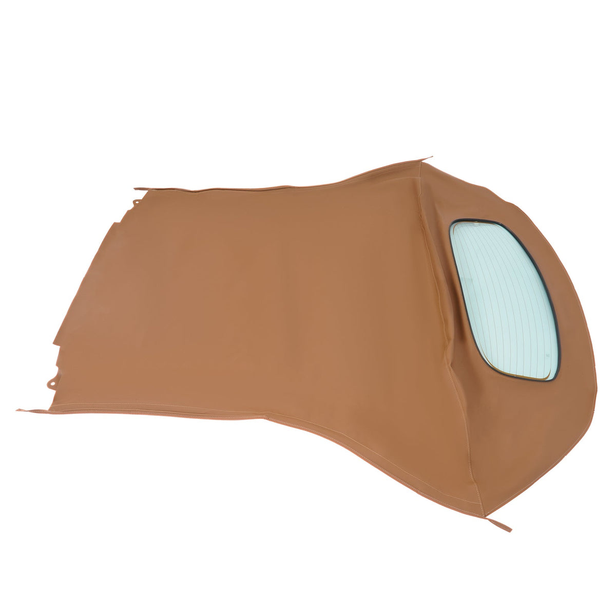 For Toyota Solara 2004-2009 Brown Convertible Soft Top & Heated Glass Window