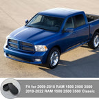 2x End Caps Bar Side Step Black For 2009-2017 Dodge Ram 1500-3500 New 68044463AB