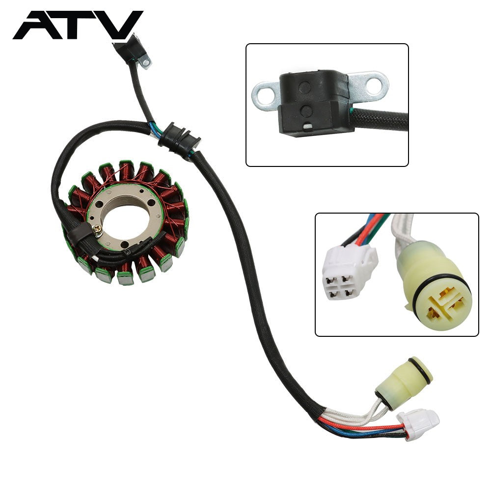 Stator/ Regulator Rectifier/ Ignition Coil for Yamaha Raptor 660 YFM660 2001-05