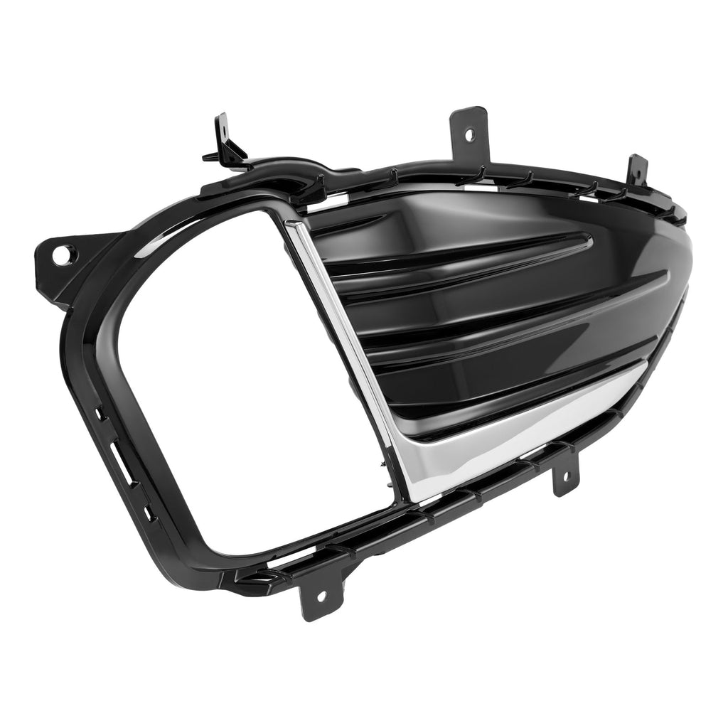 Passenger Side Front Chrome Fog Light Cover Bezel For Ford Edge 2019 2020-2024
