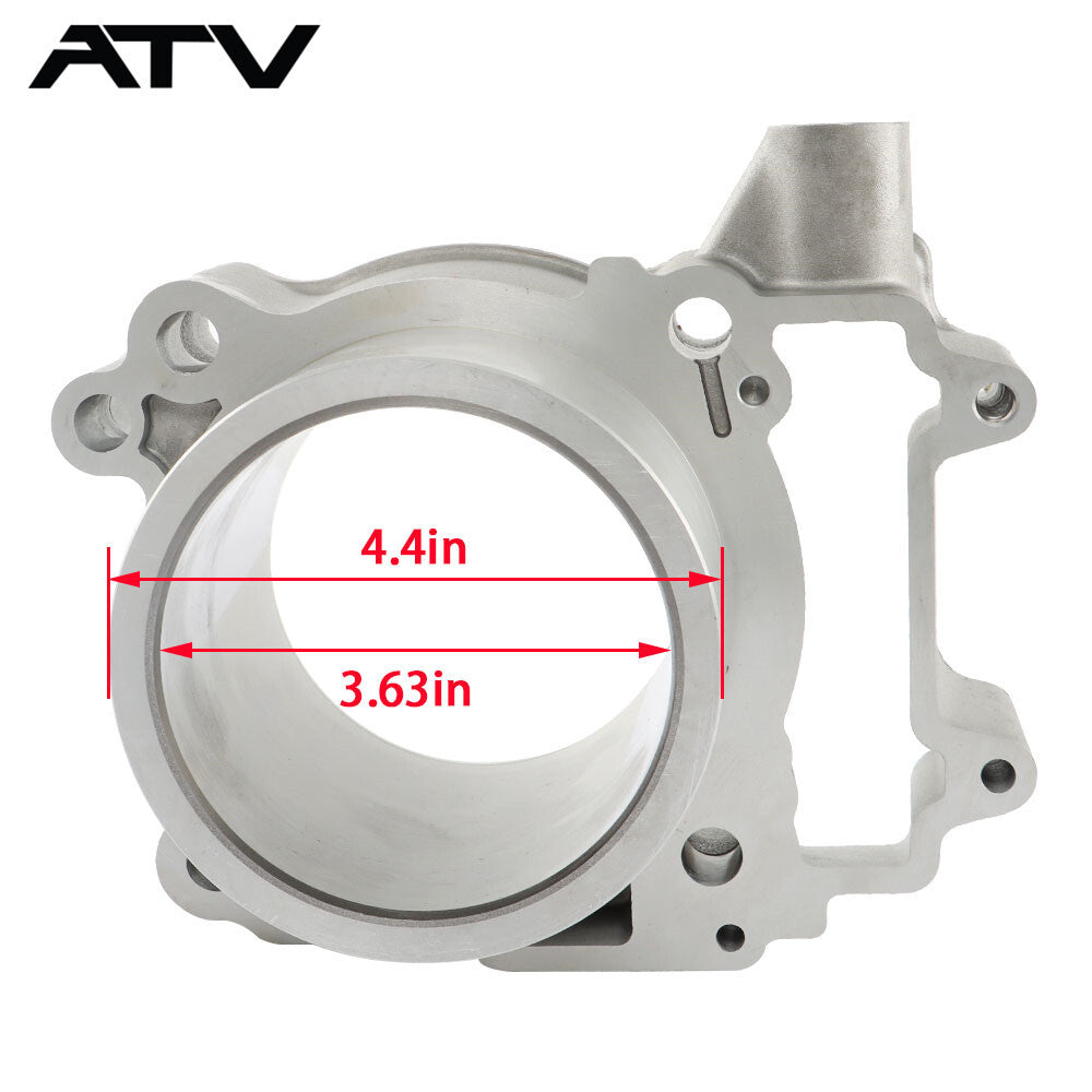 For Polaris Sportsman 450 Cylinder Piston 93mm Gasket Top End Kit 2017-2022