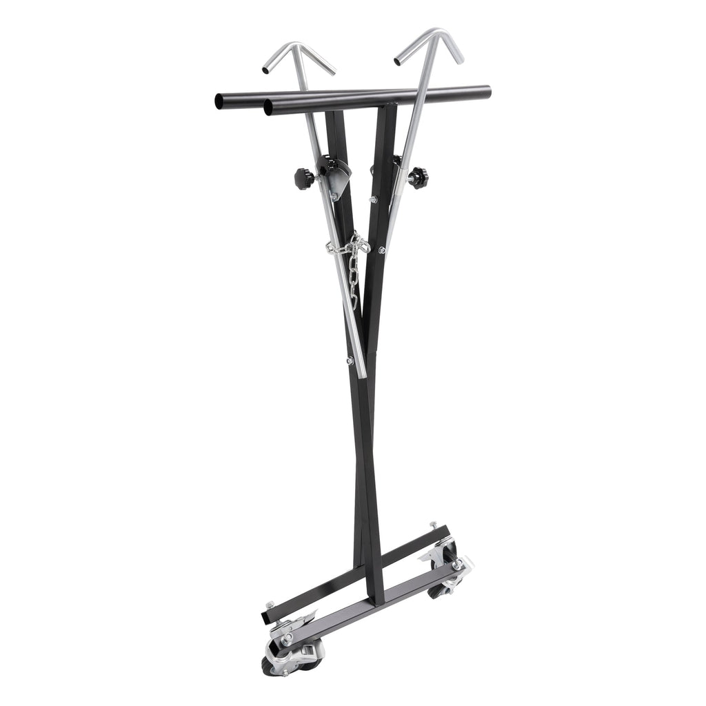 Adjustable Folding Auto Body Bumper Stand Mobile Storage Rack Parts Carts