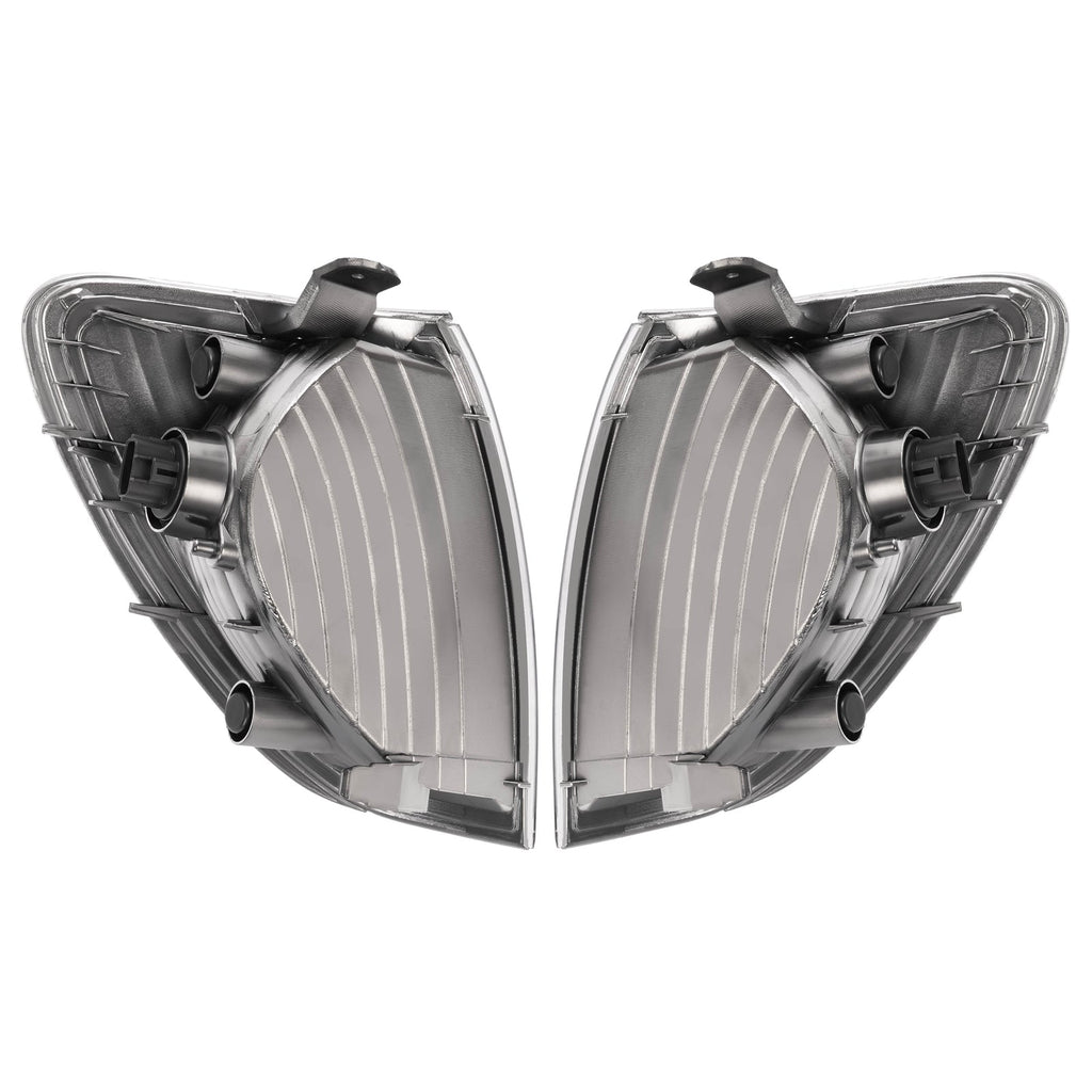 Pair For Toyota Land Cruiser 1998-2004 Front Corner Lights Lamps Clear W/bulbs
