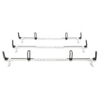 3-Bars Cargo Van High Ladder Roof Rack For Nissan NV 1500 2500 3500 750 lbs