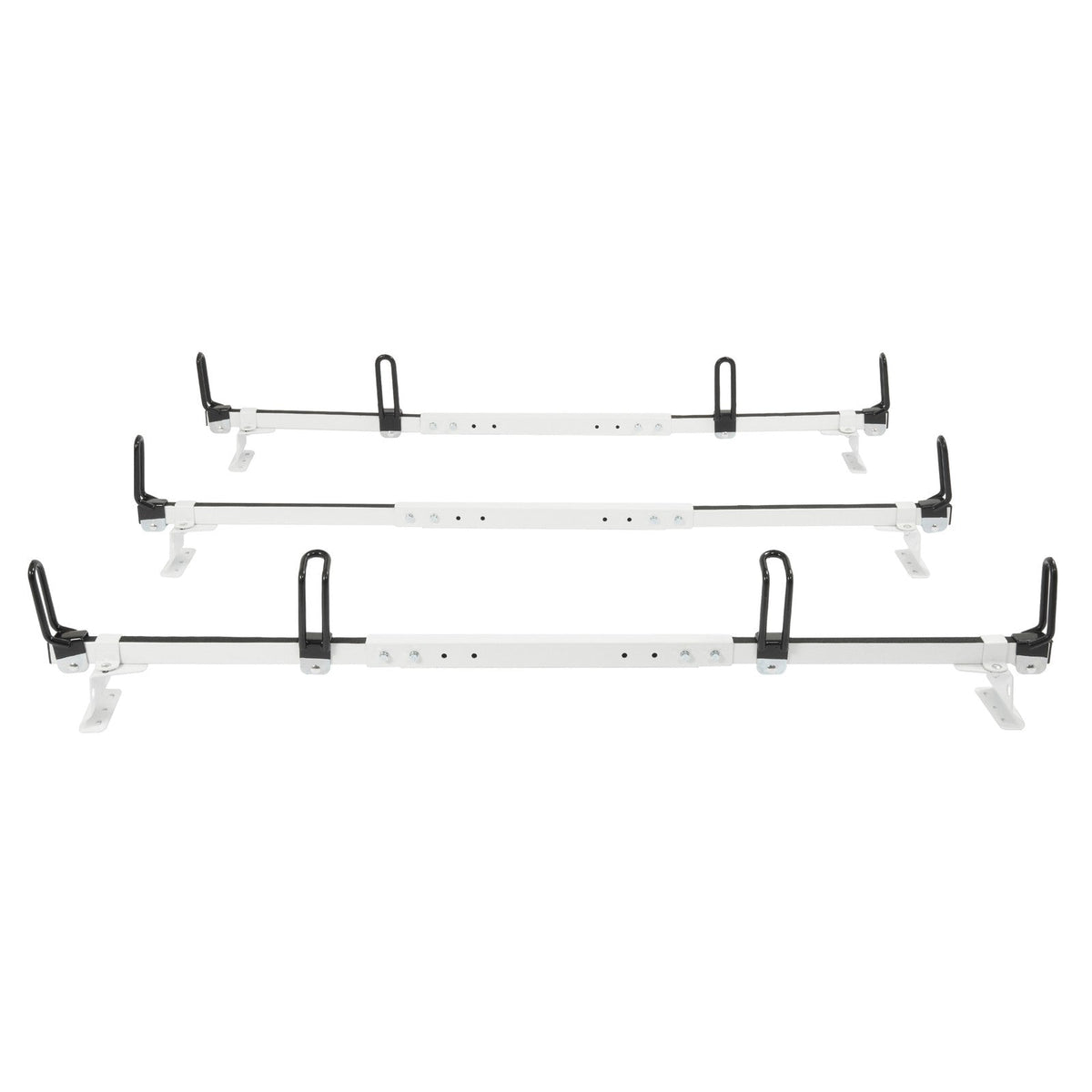 3-Bars Cargo Van High Ladder Roof Rack For Nissan NV 1500 2500 3500 750 lbs