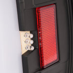 For 2004-2012 Chevy Colorado Canyon Full LED Tail Lights Brake Lamps Black Smoke