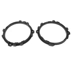 Black 7" Headlight Replacement Mount Bracket Ring Fit Jeep Wrangler 1997-2006