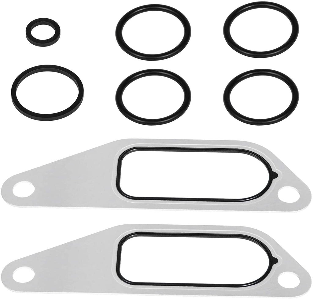 431327 Oil Cooler Mounting Kit Gasket O-Rings for DT466 DT360 Engine #675513C1