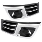 Pair Fog Light Bezel Trim Covers For Chevrolet Traverse 2013-2017 #GM1039150
