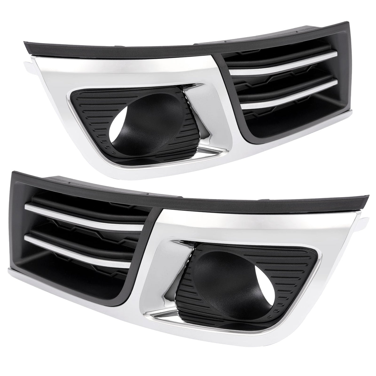 Pair Fog Light Bezel Trim Covers For Chevrolet Traverse 2013-2017 #GM1039150