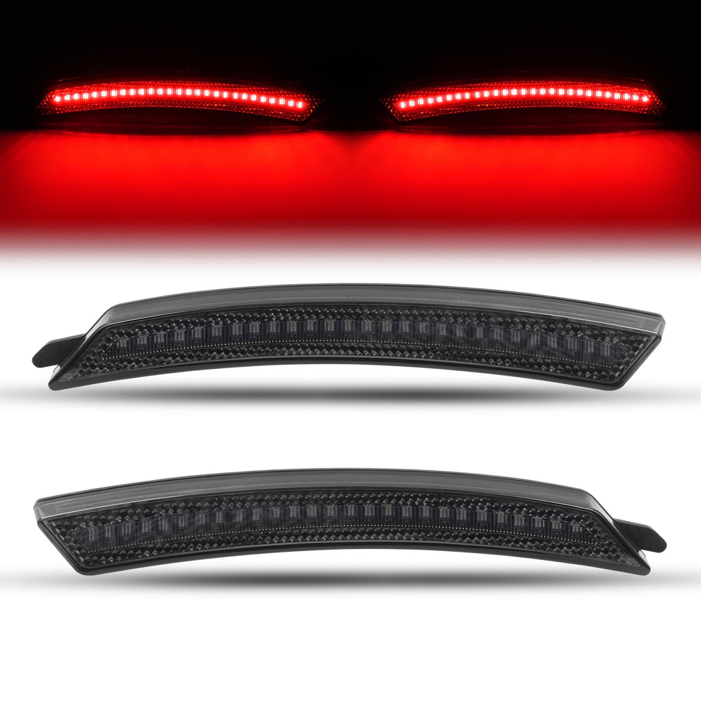 2PCS For Mini Cooper R55 R56 R57 07-16 Rear LED Side Marker Lights #63132751333