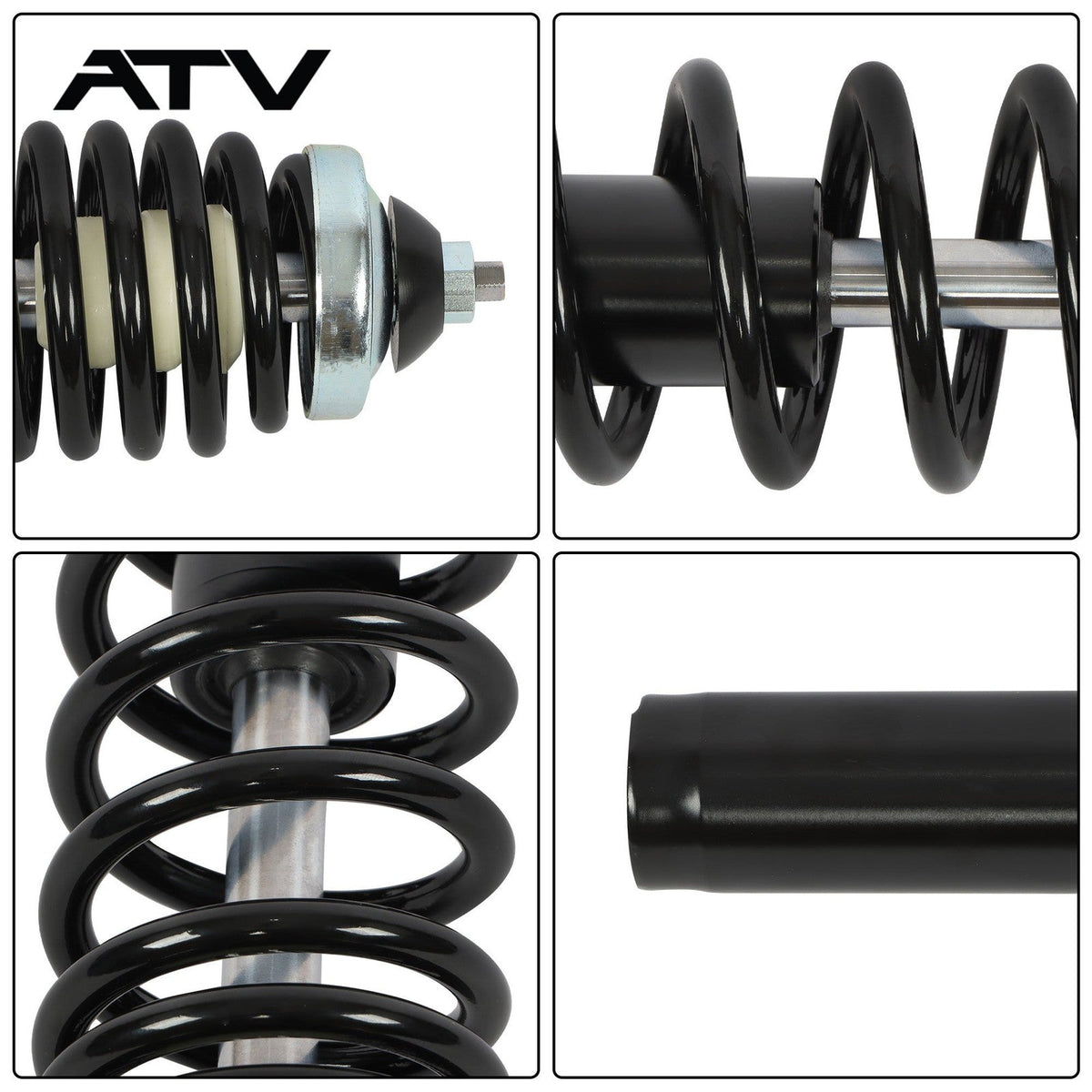 Front Shocks Coil-Over Struts For Polaris Ranger Crew 500 Ranger 400 500 UTV
