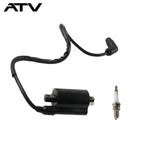 Ignition Coil Spark Plug For Yamaha Raptor 700 YFM700 Raptor 700R 2006-18
