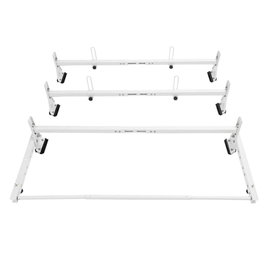 750 lbs Roof Ladder Rack W/Cargo Roller For Chevy Express Savana 2500/3500 96-23