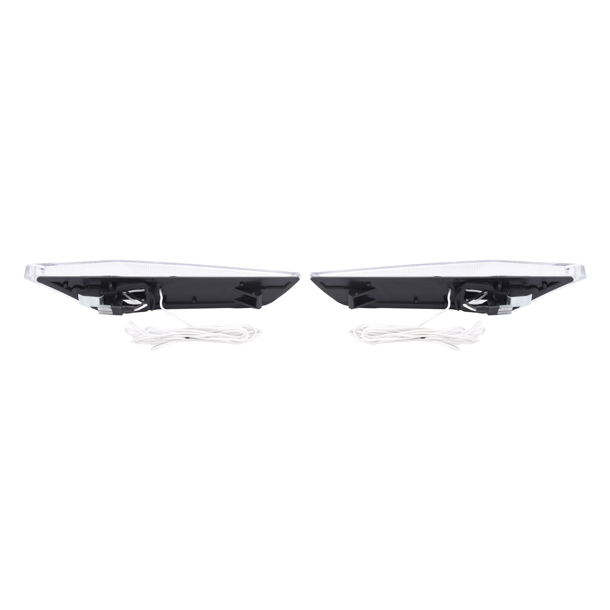 Pair Front Bumper signal light LED Side Marker Light For Infiniti G35 2003-2006