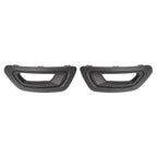 FOR FORD TRANSIT 2020-25 VAN LEFT&RIGHT SIDE FOG LIGHT LAMP COVERS BEZELS BLACK