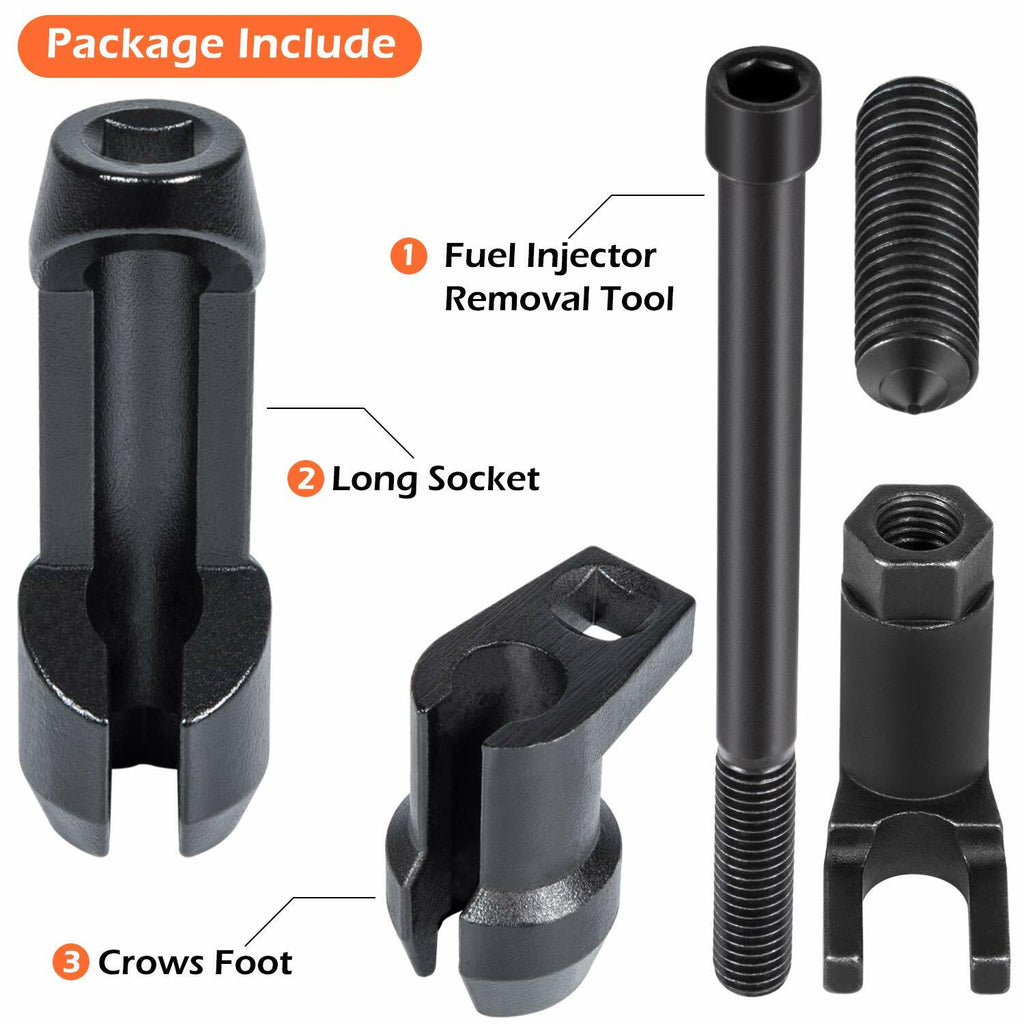 Fuel Injector Socket Set and Injector Removal Tool Fits 6.7L Ford Powerstroke