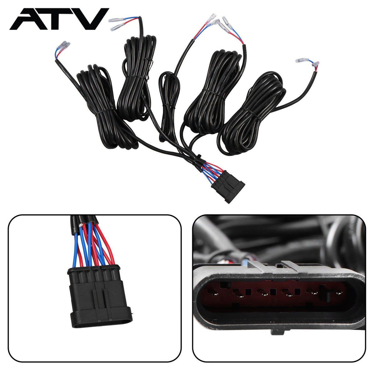 SXS Kit Turn Signal Street Legal LED Light  Horn For Polaris RZR For Can-Am NEW