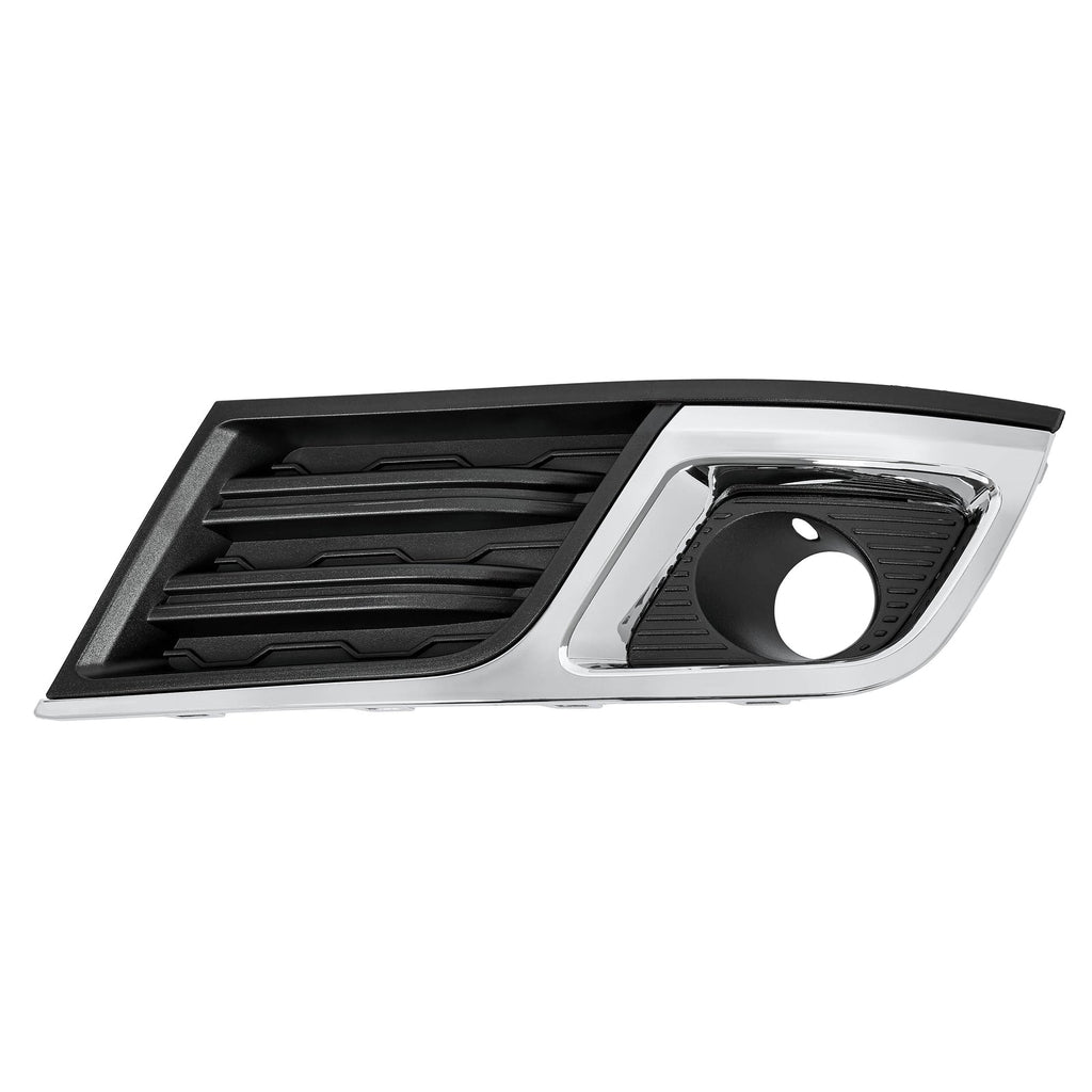 Fog Light Bezel Cover Trim Front Left Black Chrome For Chevy Traverse 2013-2017