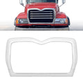 For Mack Granite CV713 T/A Grille Bracket Holder Surround Molding Chrome ABS
