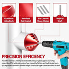 2 in 1 Inner-Outer PVC Deburring Tool PVC Chamfer Tool for PVC, CPVC, ABS, PP,PE