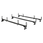 65" 3-Bar Cargo Van High Ladder Roof Rack For Nissan NV 1500 2500 3500 750 lbs