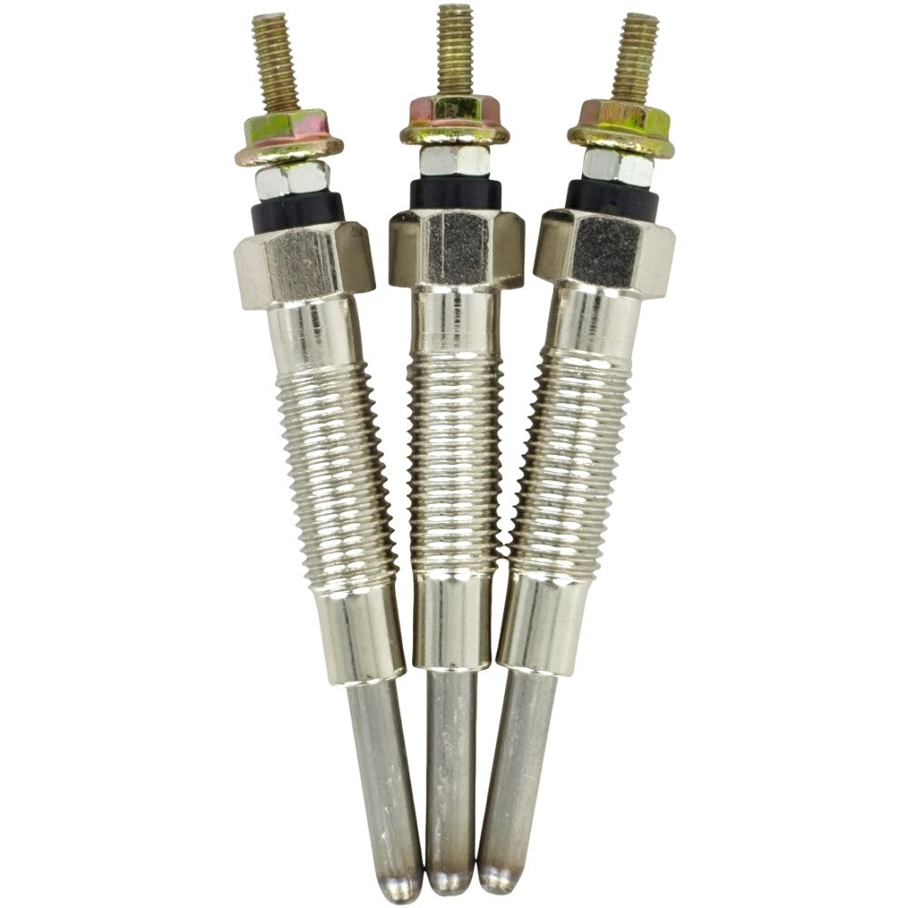 3X Glow Plug Fit for Mitsubishi K2A K2B K2C K3A K3B K3C K3E K3D K3F K3G K3H K3M