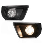 Clear Fog Light For Chevy Colorado 2021-2022 w/Bezel Relay Switch Wire Bulb Pair