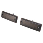 2x Smoke LED Rear Side Marker Lights Lamps For El Camino & Caballero 1978-1987