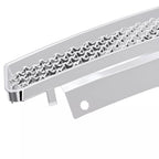 For 06-16 Chevy Impala/Limited Chrome Mesh Style Front Upper+Lower Bumper Grille