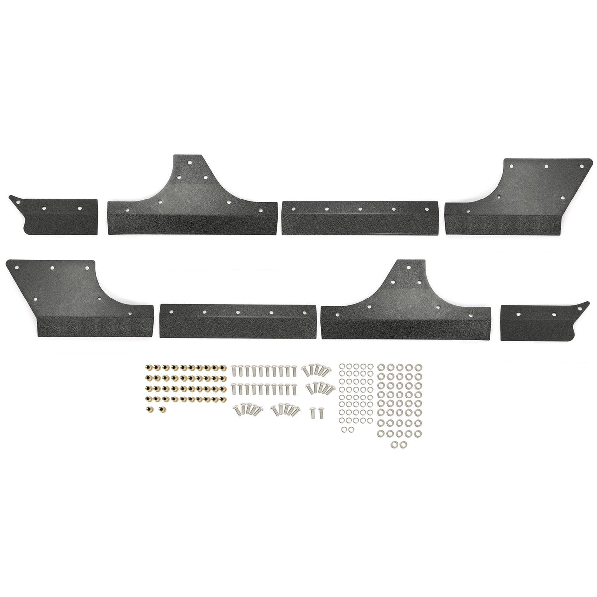 Upgrated Body Armor Cladding Guard Set For Jeep Wrangler JK JKU 4 Door 2007-2018